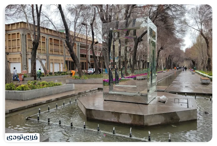 مسیر دسترسی به خیابان چهارباغ اصفهان