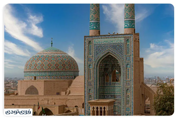 مسجد جامع یزد کجاست